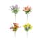 13" UV Resistant Artificial Pansy Bushes, 12ct.